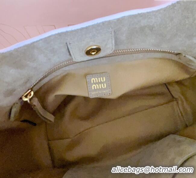Top Design Miu Miu Leather handbag Water 5BA304 Lily Pink 2025