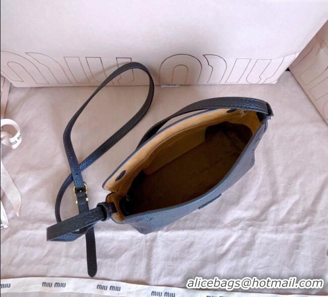 Best Price Miu Miu Leather Pouch Mini bag 5NF462 Dark Brown 2025