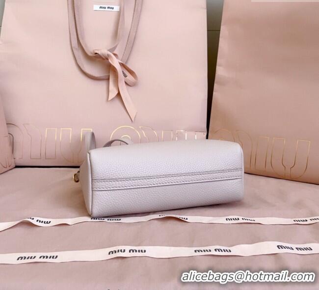 Best Product Miu Miu Leather Pouch Mini bag Water 5NF462 Lily Pink 2025