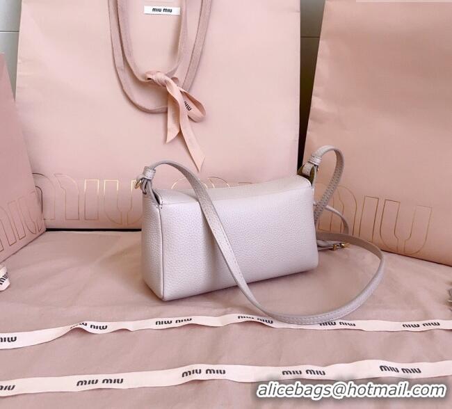 Best Product Miu Miu Leather Pouch Mini bag Water 5NF462 Lily Pink 2025