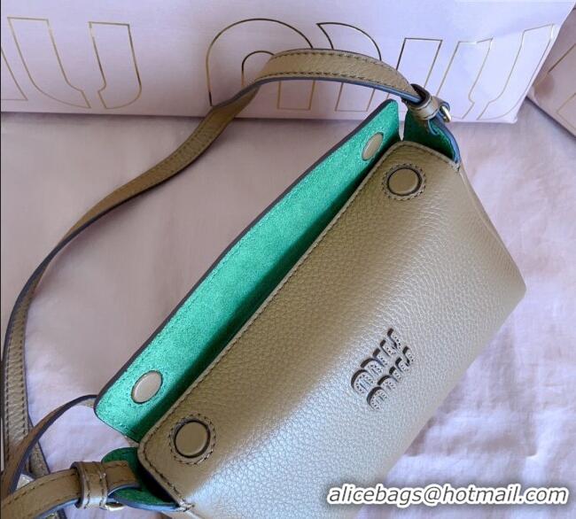 Traditional Specials Miu Miu Leather Pouch Mini bag 5NF462 Brown 2025