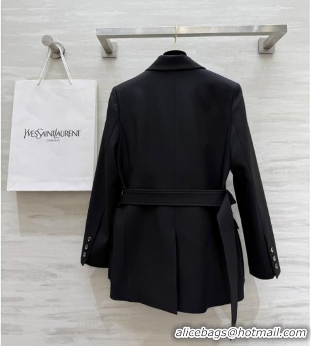 Unique Inexpensive Saint Laurent Jacket S91924 Black 2025