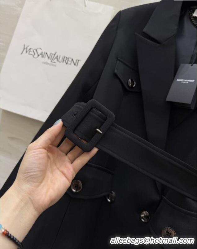 Unique Inexpensive Saint Laurent Jacket S91924 Black 2025