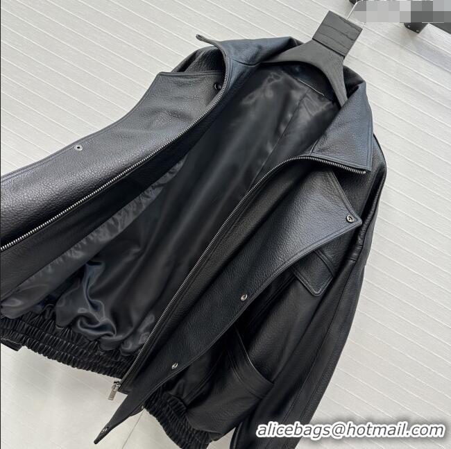 Good Product Saint Laurent Sheepskin Jacket SLP92504 Black 2025