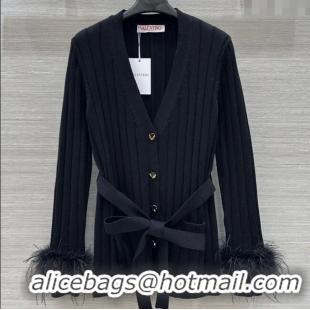 Trendy Design Valentino Wool Cardigan 0814 Black 2025