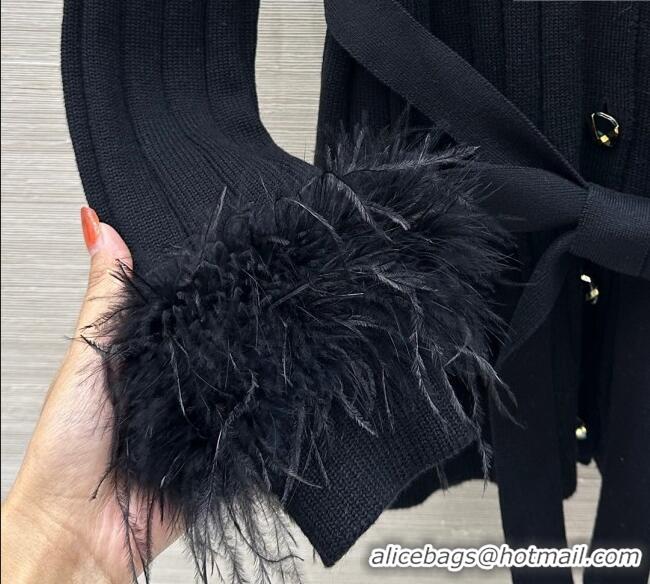 Trendy Design Valentino Wool Cardigan 0814 Black 2025