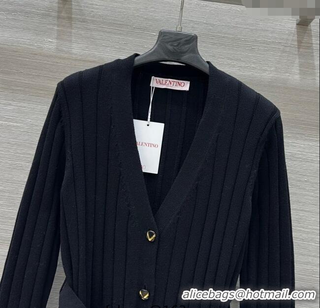 Trendy Design Valentino Wool Cardigan 0814 Black 2025