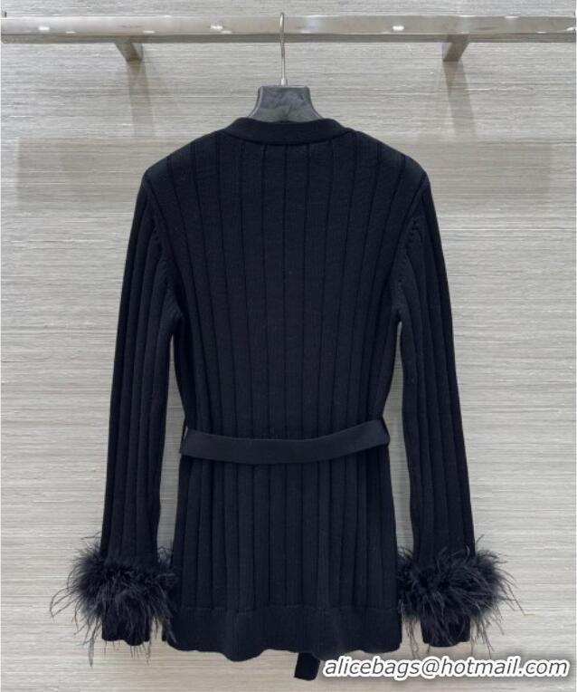 Trendy Design Valentino Wool Cardigan 0814 Black 2025