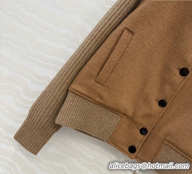 Super Quality Loro Piana LP Wool Cashmerer Blend Jacket 0812 Brown 2025