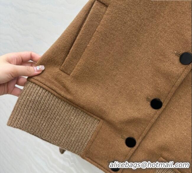 Super Quality Loro Piana LP Wool Cashmerer Blend Jacket 0812 Brown 2025