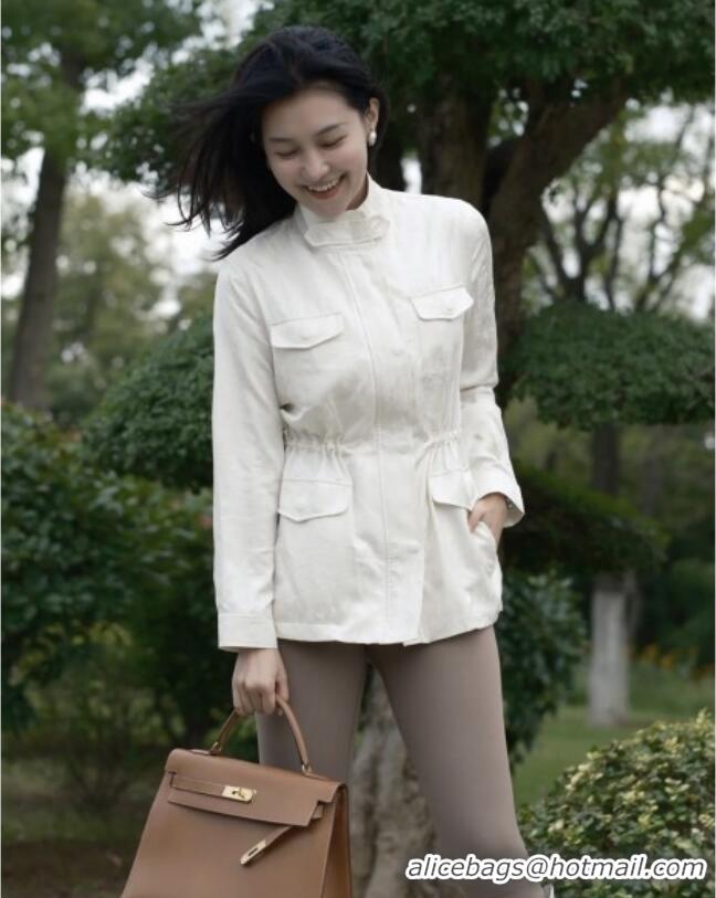 Promotional Loro Piana Linen Jacket L090206 White 2025