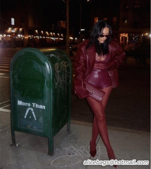 Super Quality Loro Piana Leather Jacket LP92526 Deep Red 2025