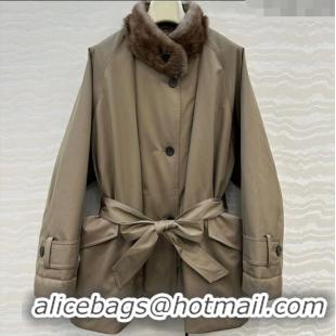 Shop Discount The Row Down Jacket TR110675 Grey 2025