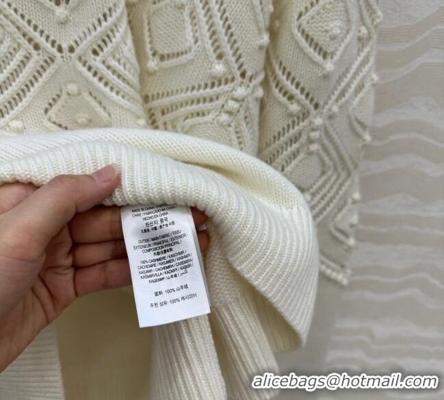 Reasonable Price Loro Piana Cashmere Sweater LP110602 White 2025