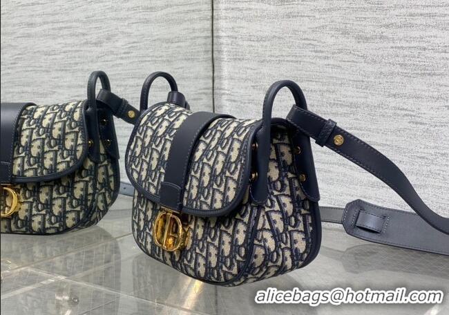 Promotional Dior Medium 30 Montaigne Satchel Bag in Blue Oblique Jacquard D1122 2025
