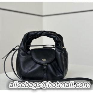 Free Shipping Discount Fendi Spy Mini Bag in Leather 80888 Black 2025