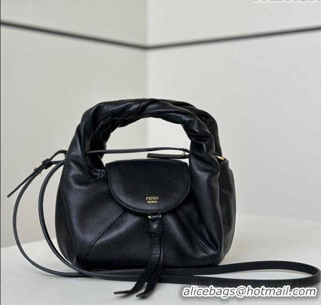 Free Shipping Discount Fendi Spy Mini Bag in Leather 80888 Black 2025