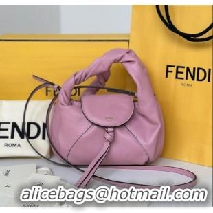 Traditional Discount Fendi Spy Mini Bag in Leather 80888 Pink 2025