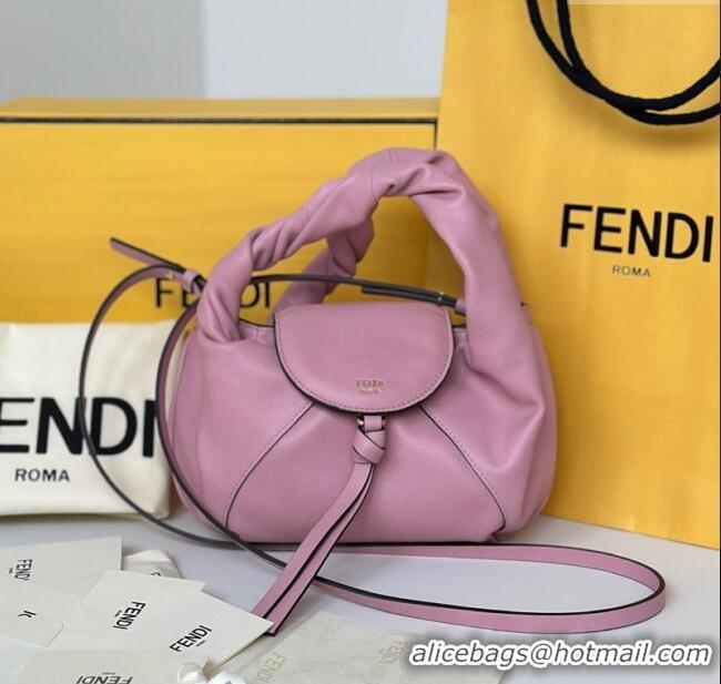 Traditional Discount Fendi Spy Mini Bag in Leather 80888 Pink 2025