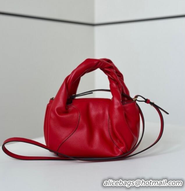 Well Crafted Fendi Spy Mini Bag in Leather 80888 Red 2025