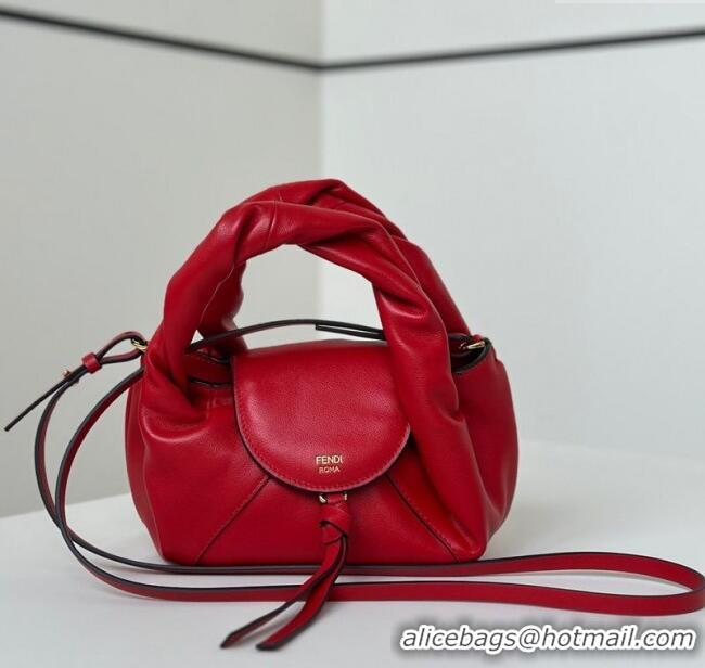 Well Crafted Fendi Spy Mini Bag in Leather 80888 Red 2025
