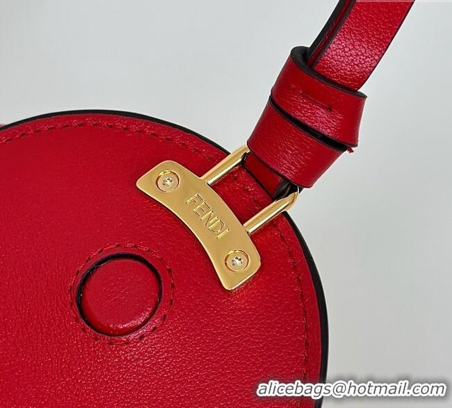 Well Crafted Fendi Spy Mini Bag in Leather 80888 Red 2025