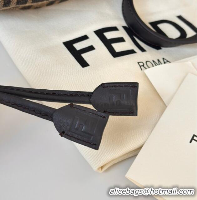 Traditional Specials Fendi Backpack Bag in FF Jacquard Fabric 8689 Brown 2025