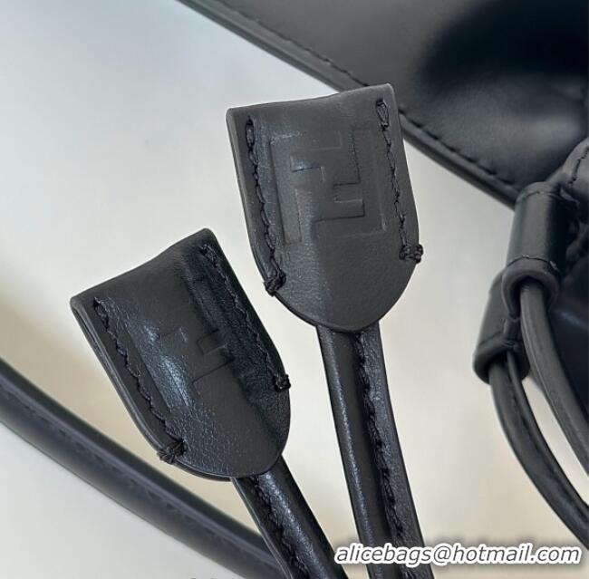 Original Cheap Fendi Backpack Bag in Leather 8689 Black 2025