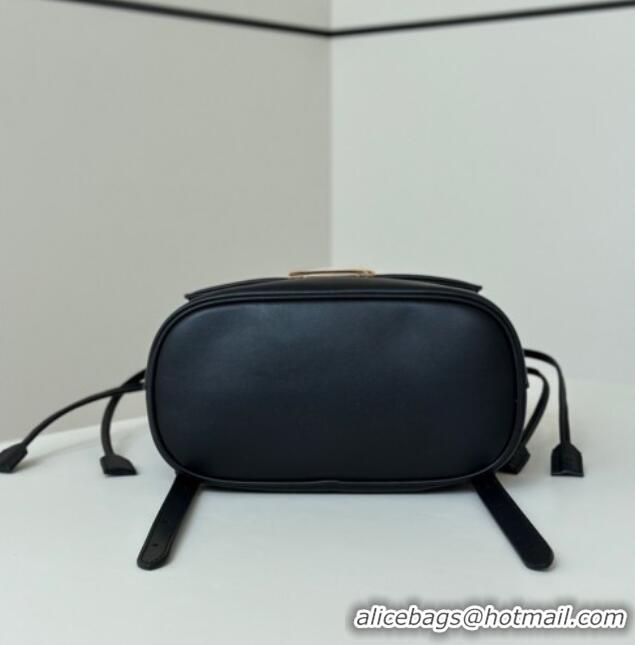 Original Cheap Fendi Backpack Bag in Leather 8689 Black 2025