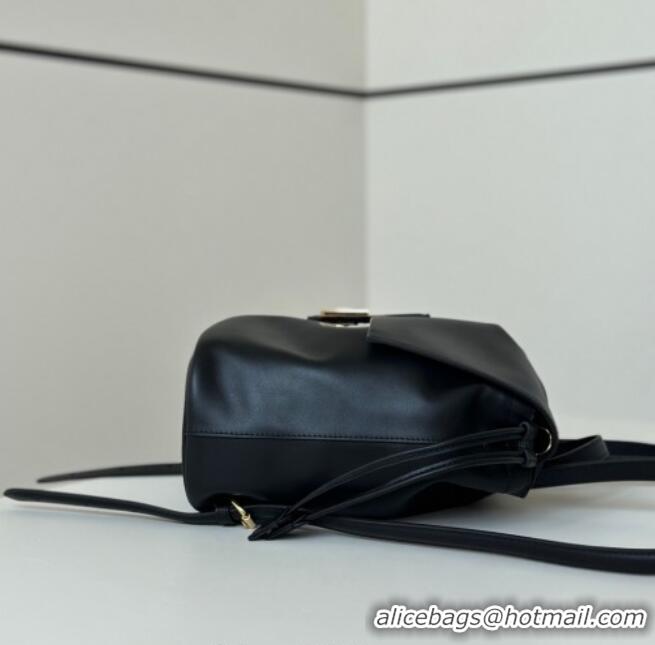 Original Cheap Fendi Backpack Bag in Leather 8689 Black 2025