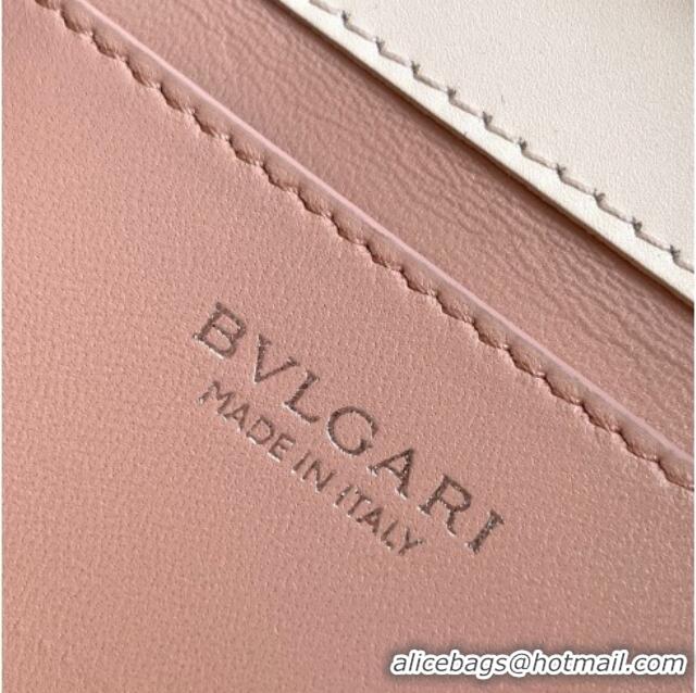 Most Popular Bvlgari Serpenti Serpenti Forever Phone Case in Calfskin Leather 294894 White 2025
