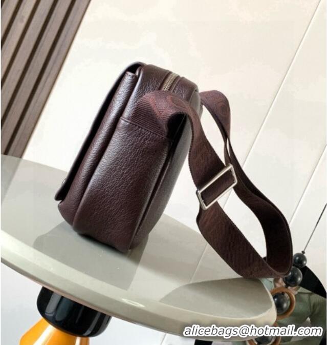 Fashion Discount Loewe Medium Pebble messenger bag in supple grained calfskin Cinnabar 9094 Red 2025