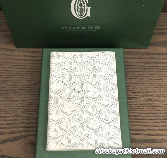 Unique Discount Goyard Grenelle Passport Cover G8502 White 2025