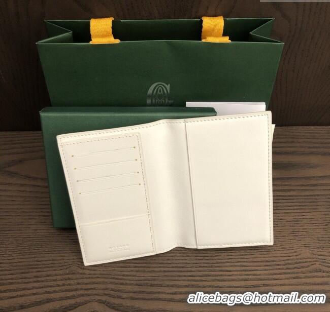 Unique Discount Goyard Grenelle Passport Cover G8502 White 2025