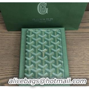 Original Cheap Goyard Grenelle Passport Cover G8502 Green 2025