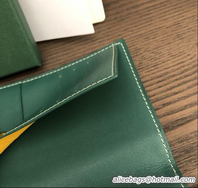 Original Cheap Goyard Grenelle Passport Cover G8502 Green 2025
