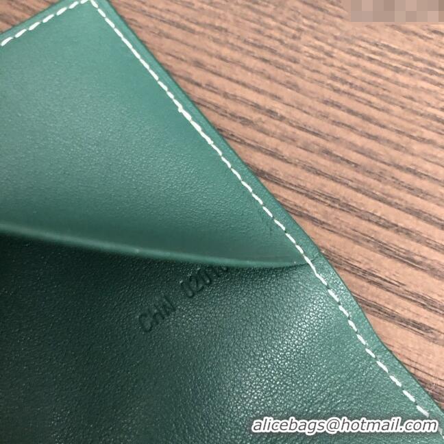 Original Cheap Goyard Grenelle Passport Cover G8502 Green 2025