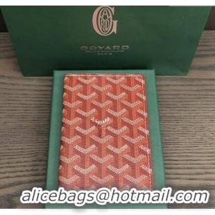 Most Popular Goyard Grenelle Passport Cover G8502 Red 2025