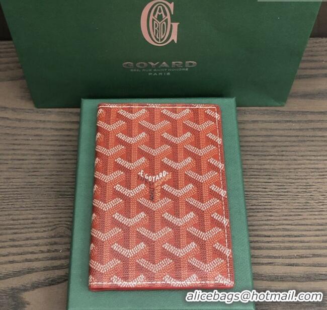 Most Popular Goyard Grenelle Passport Cover G8502 Red 2025