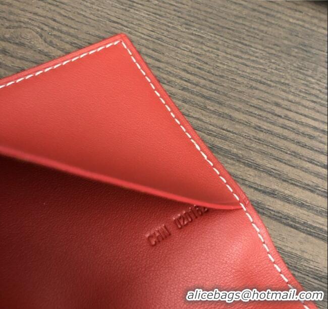 Most Popular Goyard Grenelle Passport Cover G8502 Red 2025