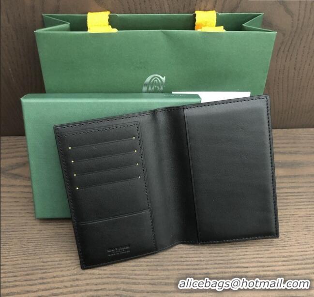 Traditional Discount Goyard Grenelle Passport Cover G8502 Black 2025