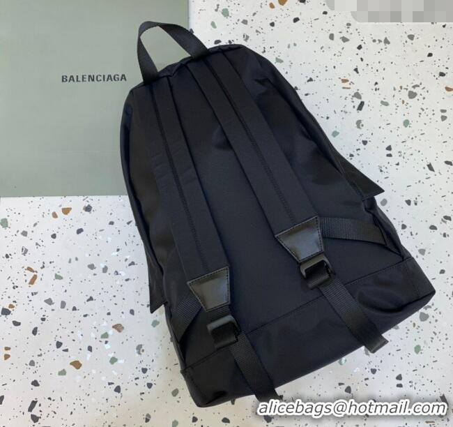 Shop Discount Balenciaga NEW York Fabric Backpack Bag 20154 Black/White 2025