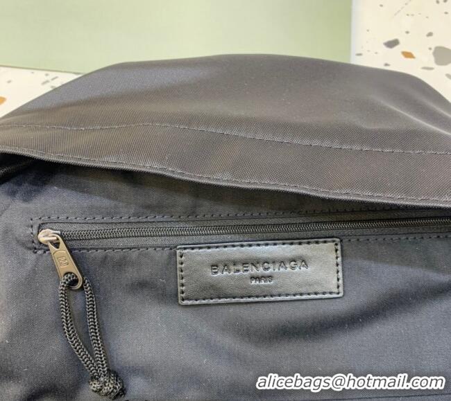 Shop Discount Balenciaga NEW York Fabric Backpack Bag 20154 Black/White 2025
