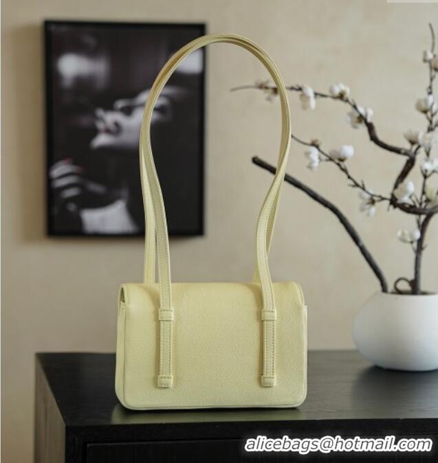 Luxury Discount Chanel Calfskin Leather Hobo Bag CH112703 Yellow 2025