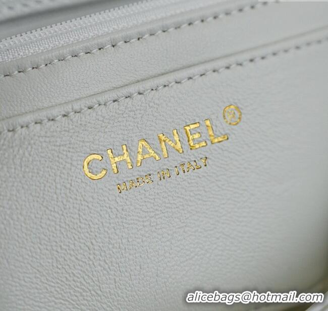 Good Taste Chanel Calfskin Leather Hobo Bag CH112703 White 2025