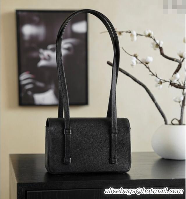 Traditional Discount Chanel Calfskin Leather Hobo Bag CH112703 Black 2025