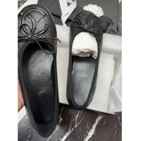 ​Market Sells Chanel Quilted Leather Ballet Flats CH4472 Black 2025