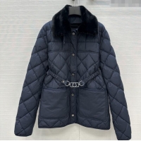 Spot Bulk Moncler Down Jacket with Belt M82115 Black 2025