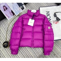 New Stylish Moncler Down Jacket ML090401 Purple 2025