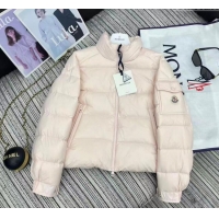 New Style Cheap Moncler Down Jacket ML090401 Pale Pink 2025